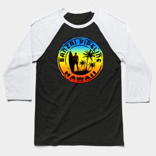 Surfing BANZAI PIPELINE OAHU HAWAII Surf Surfer Surfboard  Waves Ocean Beach Vacation Stickers Baseball T-Shirt